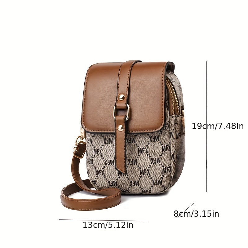 Mobile Phone Coin Card Purse Bag - Shoulder Crossbody Travel Bag